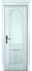 Фото Дверь Чезана структ. СКАЙ (800мм, ПГ, 2000мм, 40мм, массив дуба DSW структурир., скай)