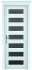Фото Дверь Премьер плюс СКАЙ (800мм, ПОС, мателюкс графит, 2000мм, 40мм, натуральный массив ольхи, скай, )