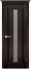 Фото Дверь Версаль нью структур. ВЕНГЕ (800мм, ПОС, мателюкс светлый фрезерованное, 2000мм, 40мм, натуральный массив сосны структурир., венге, )
