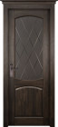 Фото Дверь Барроу ЭЙВОРИ БЛЕК (700мм, ПОС, мателюкс графит фрезерованное, 2000мм, 40мм, натуральный массив ольхи, эйвори блек, )