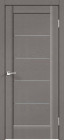 Фото Дверь PREMIER 1 ясень грей структур. (900мм, ПОС, мателюкс, 2000мм, 40мм, Soft-touch, ясень грей структурный)