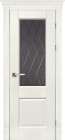 Фото Дверь Классика № 2 ГРЕЙ (800мм, ПОС, мателюкс графит фрезерованное, 2000мм, 40мм, натуральный массив дуба, грей, )
