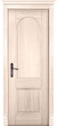Фото Дверь Чезана КРЕМ (600мм, ПГ, 2000мм, 40мм, натуральный массив дуба, крем)