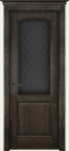 Фото Дверь Фоборг ЭЙВОРИ БЛЕК (800мм, ПОС, мателюкс графит фрезерованное, 2000мм, 40мм, натуральный массив ольхи, эйвори блек, )