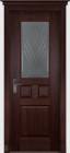 Фото Дверь Тоскана МАХАГОН (600мм, ПОЧ, 2000мм, 40мм, натуральный массив дуба, махагон)