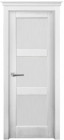 Фото Дверь Этне структур. БЕЛАЯ ЭМАЛЬ (700мм, ПОС, мателюкс графит фрезерованное, 2000мм, 40мм, натуральный массив сосны структурир., белая эмаль, )
