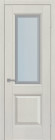 Фото Дверь Schlager London, софт белый (600мм, ПОС, контур мателюкс, 2000мм, 40мм, экошпон, софт белый)