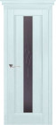 Фото Дверь Версаль нью СКАЙ (900мм, ПОС, мателюкс графит фрезерованное, 2000мм, 40мм, натуральный массив ольхи, скай, )