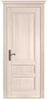 Фото Дверь Аристократ № 1 структ. КРЕМ (900мм, ПГ, 2000мм, 40мм, массив дуба DSW структурир., крем)