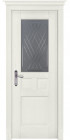 Фото Дверь Тоскана ГРЕЙ (600мм, ПОЧ, мателюкс графит фрезерованное, 2000мм, 40мм, натуральный массив дуба, грей, )