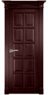 Фото Дверь Британия МАХАГОН (600мм, ПГ, 2000мм, 40мм, натуральный массив дуба, махагон)