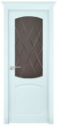 Фото Дверь Барроу СКАЙ (800мм, ПОС, мателюкс графит фрезерованное, 2000мм, 40мм, натуральный массив ольхи, скай, )