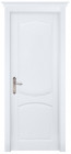 Фото Дверь Барроу БЕЛАЯ ЭМАЛЬ (600мм, ПГ, 2000мм, 40мм, натуральный массив ольхи, белая эмаль)