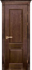Фото Дверь Классика № 1 АНТИЧНЫЙ ОРЕХ (800мм, ПГ, 2000мм, 40мм, натуральный массив дуба, античный орех)