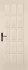 Фото Дверь Лондон-2 ольха КРЕМ (900мм, ПГ, 2000мм, 40мм, натуральный массив ольхи, крем)