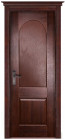 Фото Дверь Чезана МАХАГОН (700мм, ПГ, 2000мм, 40мм, натуральный массив дуба, махагон)