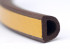Фото Уплотнитель коричневый резиновый самоклеющийся (., 5 п.м, ., ., полый, самоклеющийся, резина, .)