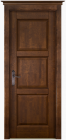 Фото Дверь Турин ольха АНТИЧНЫЙ ОРЕХ (700мм, ПГ, 2000мм, 40мм, натуральный массив ольхи, античный орех)