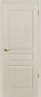 Фото Дверь Валенсия КРЕМ (700мм, ПГ, 2000мм, 40мм, натуральный массив ольхи, крем)