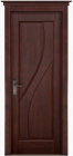 Фото Дверь Даяна структур. МАХАГОН (700мм, ПГ, 2000мм, 40мм, натуральный массив сосны структурир., махагон)