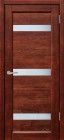 Фото Дверь Триумф ОРЕХ ТЕМНЫЙ (600мм, ПОЧ, 2000мм, 40мм, натуральный массив, орех темный)