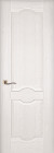 Фото Дверь Феррара структур. БЕЛАЯ ЭМАЛЬ (900мм, ПГ, 2000мм, 40мм, натуральный массив сосны структурир., белая эмаль)