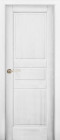 Фото Дверь Доротея структур. БЕЛАЯ ЭМАЛЬ (800мм, ПГ, 2000мм, 40мм, натуральный массив сосны структурир., белая эмаль)