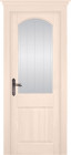 Фото Дверь Осло структур. КРЕМ (800мм, ПОС, мателюкс графит фрезерованное, 2000мм, 40мм, натуральный массив сосны структурир., крем, )
