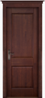 Фото Дверь Элегия МАХАГОН (600мм, ПГ, 2000мм, 40мм, натуральный массив ольхи, махагон)