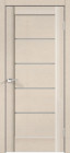 Фото Дверь PREMIER 1 ясень капучино структур. (800мм, ПОС, мателюкс, 2000мм, 40мм, Soft-touch, ясень капучино структурный)