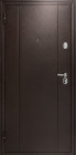 Фото Дверь Форпост Модель 74 антик медный мет./мет. (960мм, 2050мм, левая, с фурнитурой)