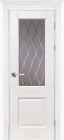Фото Дверь Классика № 5 структ. ВАЙТ (700мм, ПОС, мателюкс графит фрезерованное, 2000мм, 40мм, массив дуба DSW структурир., вайт, )