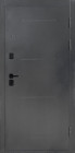 Фото Дверь Форпост Монблан графит (860мм, 2050мм, правая, с фурнитурой)