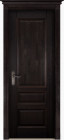 Фото Дверь Аристократ № 1 ВЕНГЕ (800мм, ПГ, 2000мм, 40мм, натуральный массив дуба, венге)