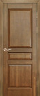 Фото Дверь Валенсия ОРЕХ АНТИЧНЫЙ (800мм, ПГ, 2200мм, 40мм, натуральный массив ольхи, античный орех)