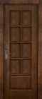 Фото Дверь Лондон АНТИЧНЫЙ ОРЕХ (700мм, ПГ, 2000мм, 40мм, натуральный массив дуба, античный орех)
