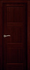 Фото Дверь Этне структур. МАХАГОН (900мм, ПГ, 2000мм, 40мм, натуральный массив сосны структурир., махагон)